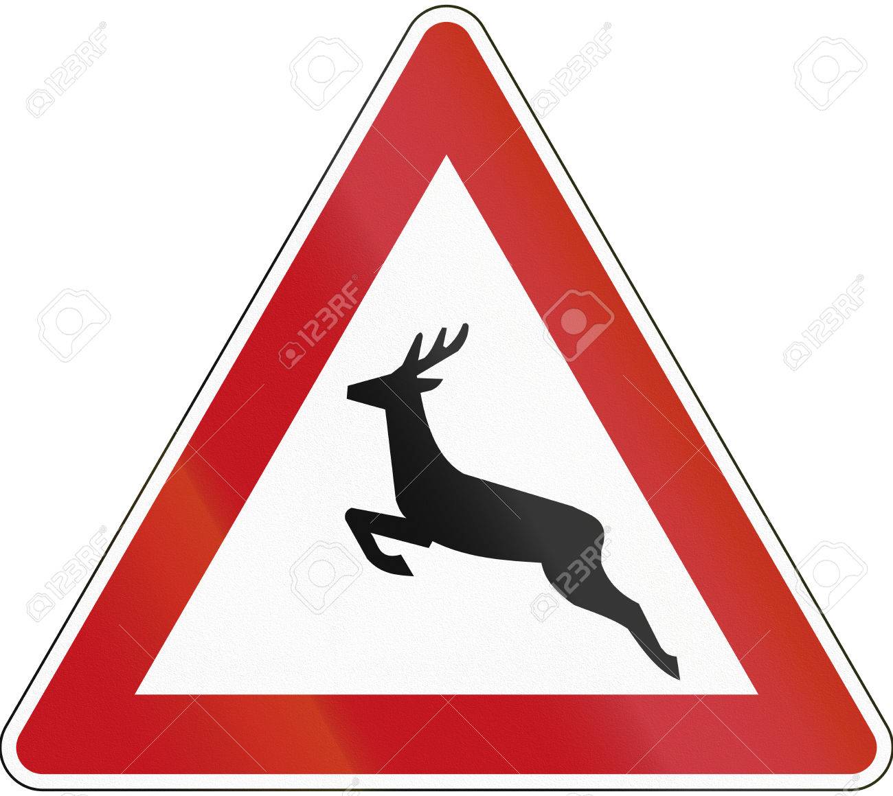 german sign warning about