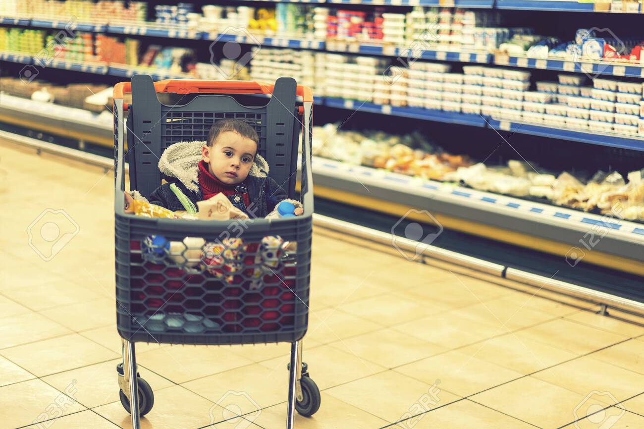 baby in trolley