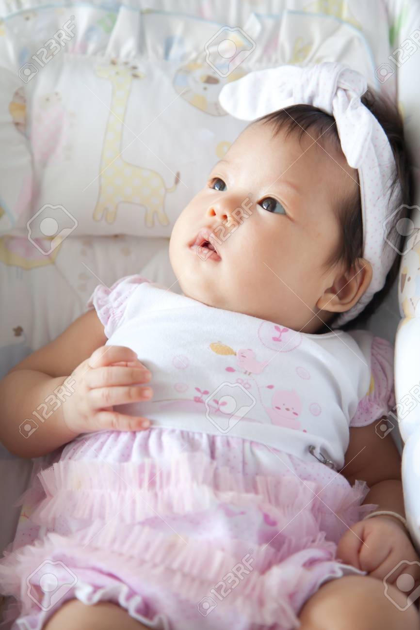 Portrait Of Pretty Baby Girl Stock Photo Picture And Royalty Free Image Image 1795
