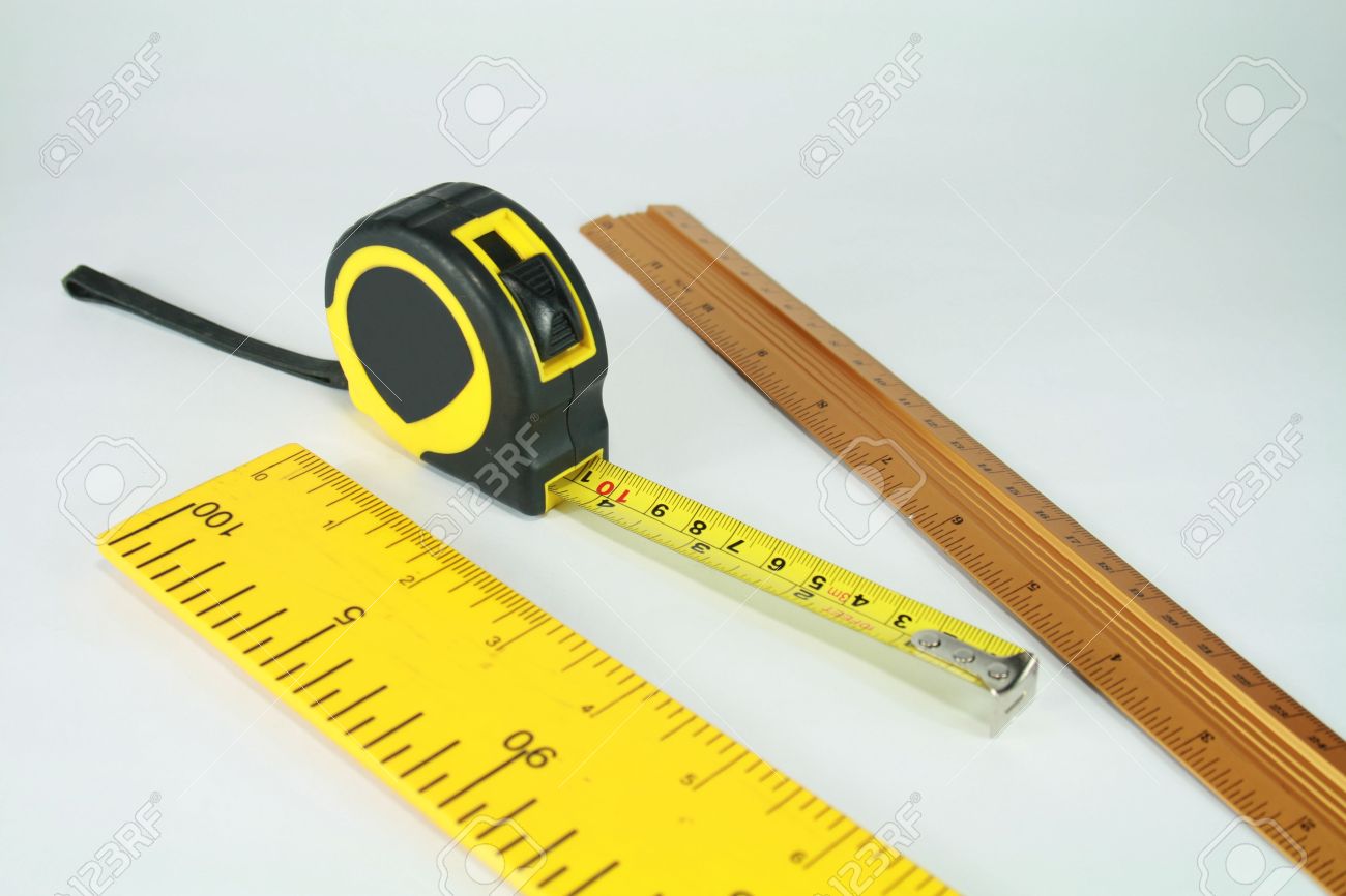 Different Types Of Rulers Stock Photo Picture and Royalty Free