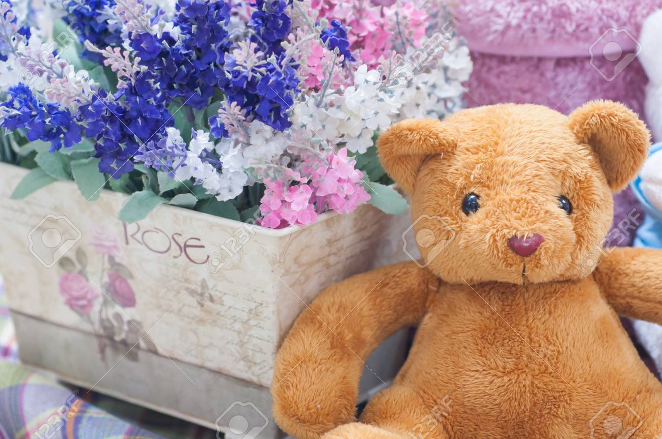 fake stuffed bear