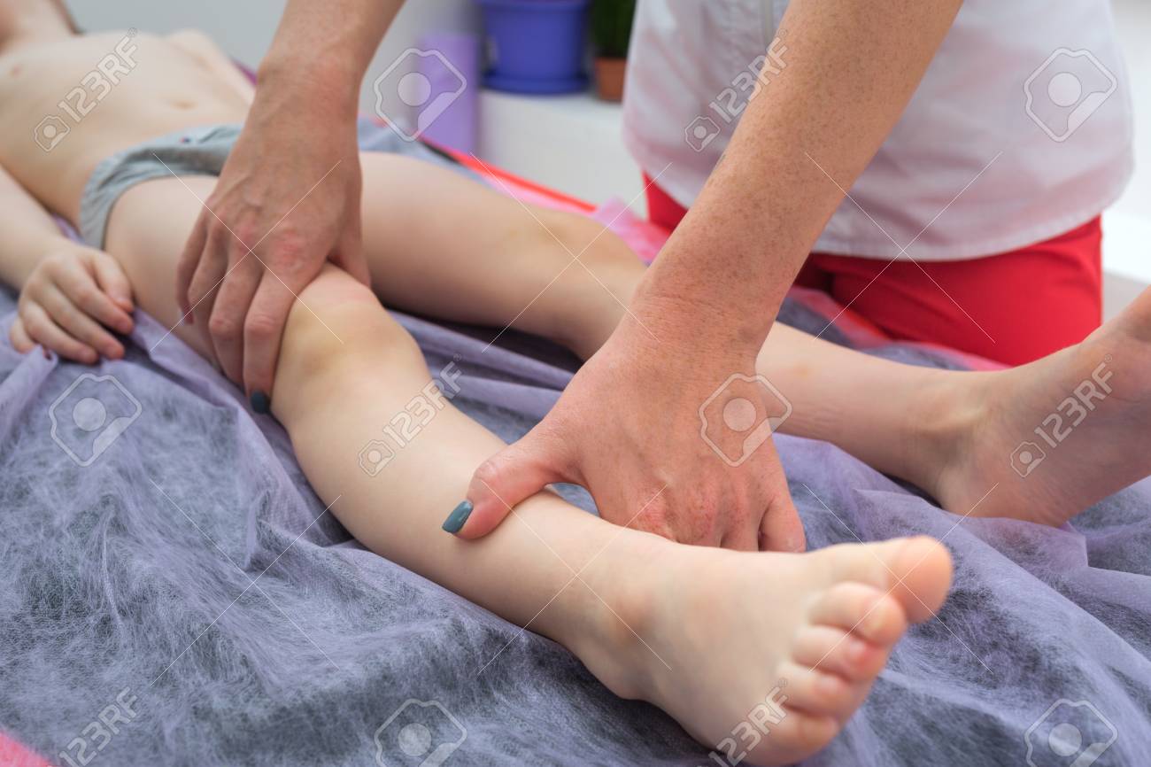 Boy Feet Massage