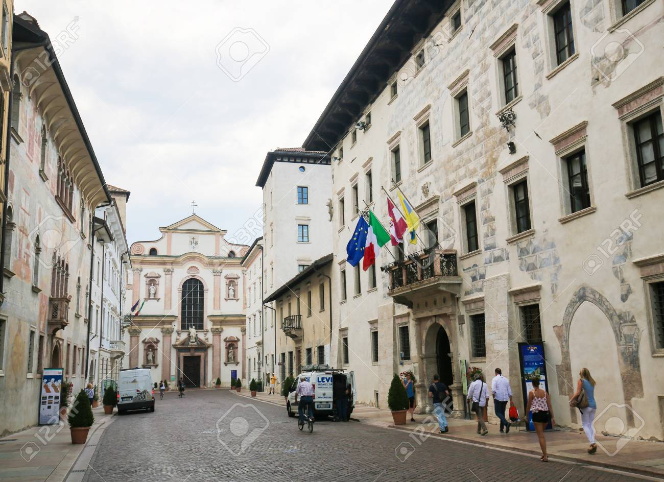 the church of san francesco saverio 18th century is one of stock