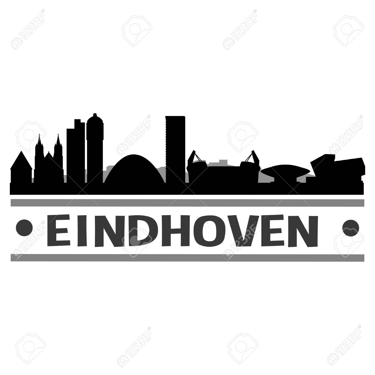 eindhoven netherlands europe icon le template royalty free cliparts europe template