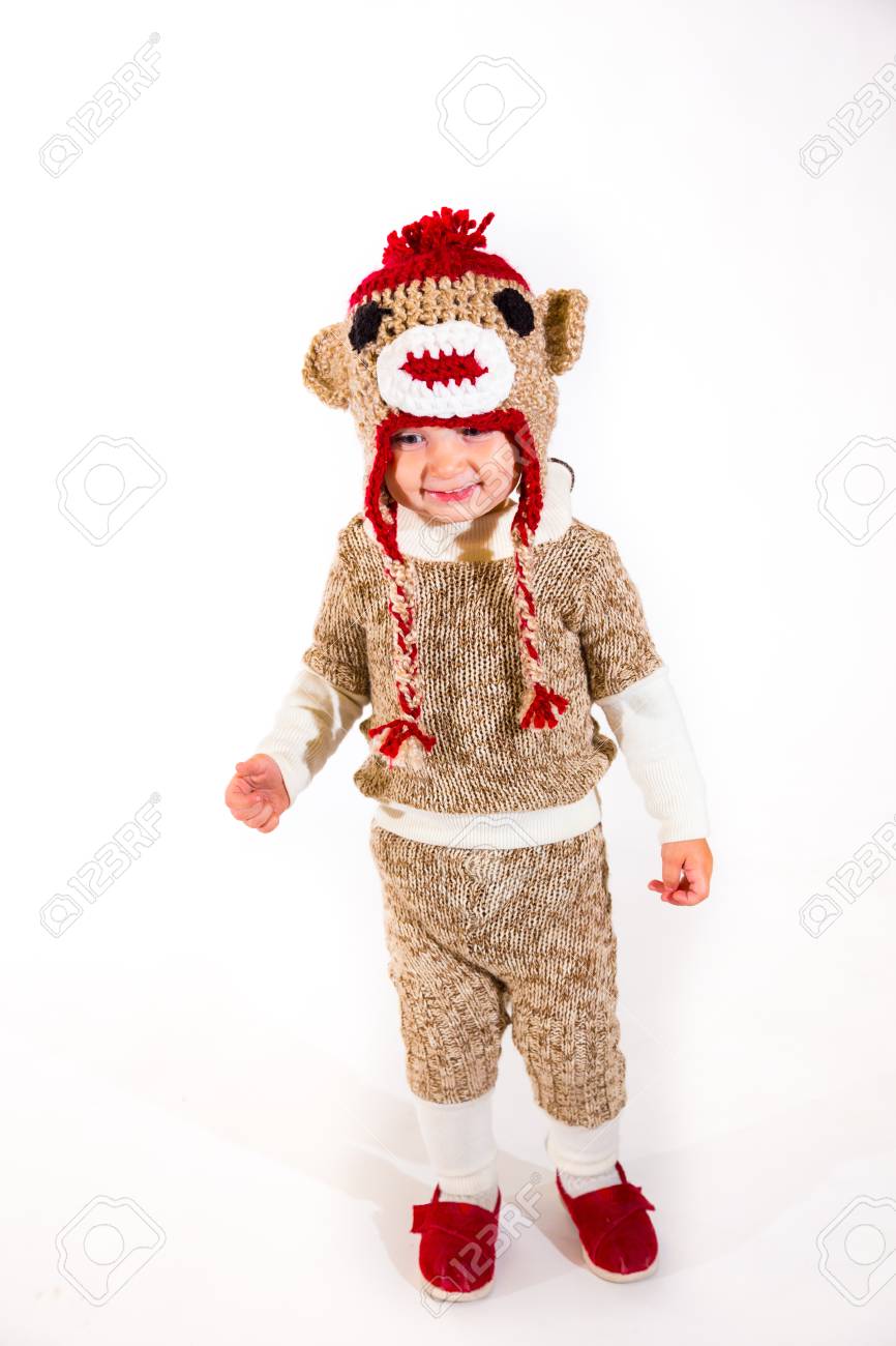 halloween sock monkey