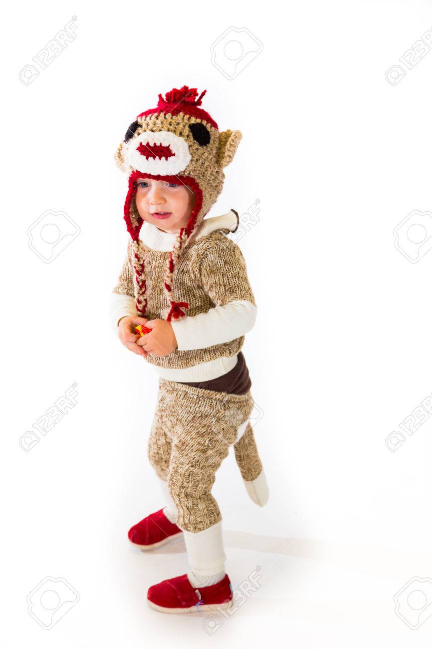halloween sock monkey