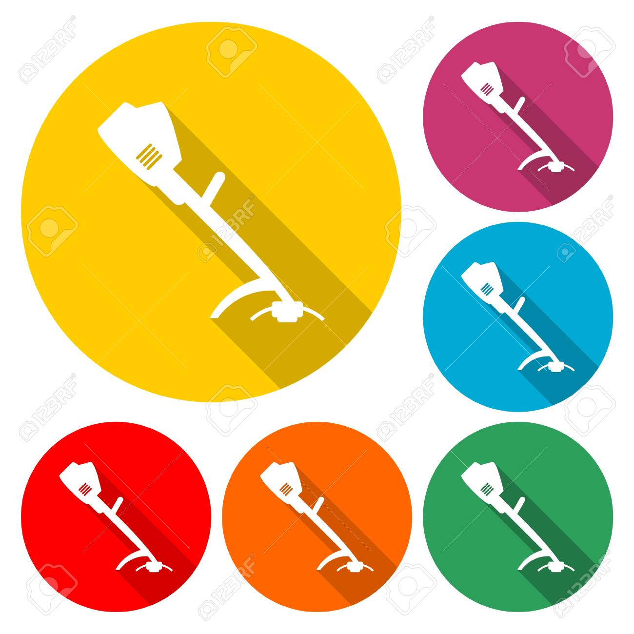 雑草トリマーアイコン イラスト のイラスト素材 ベクタ Image 9569