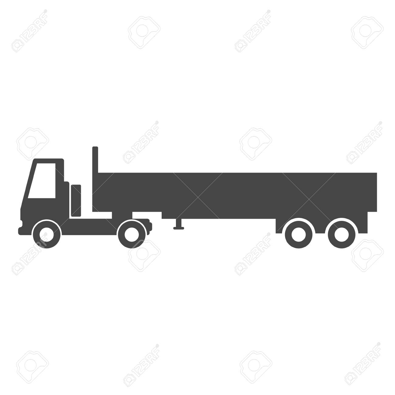 truck black icon truck