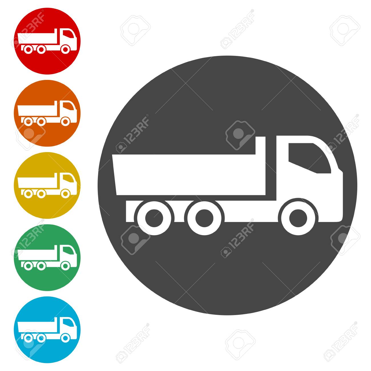 simple truck icon truck