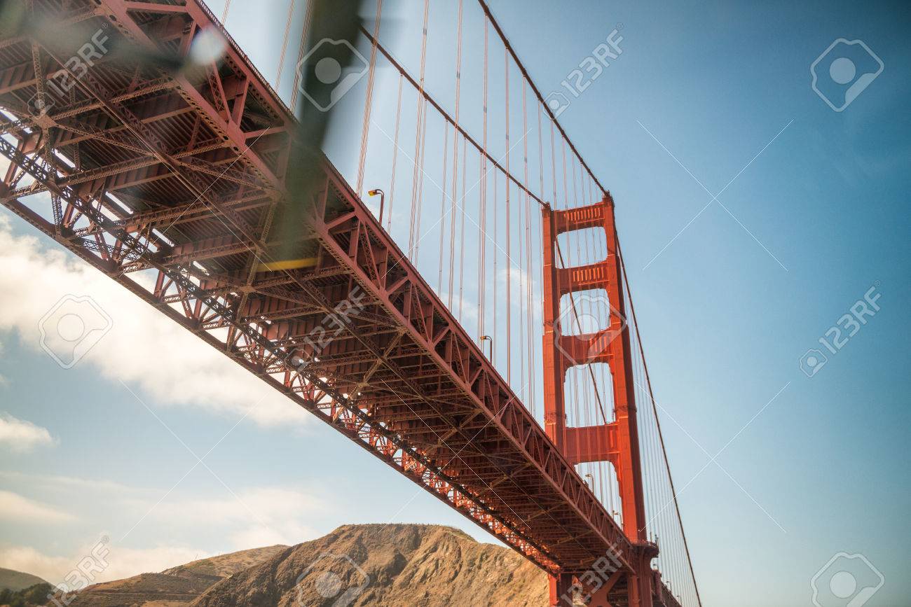 going underneath golden gate bridge with helicopter san francisco