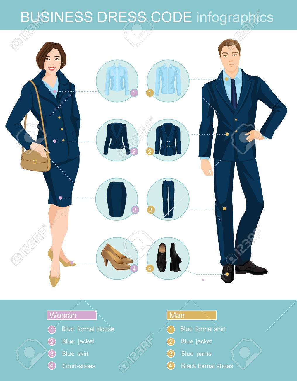 business dress code female