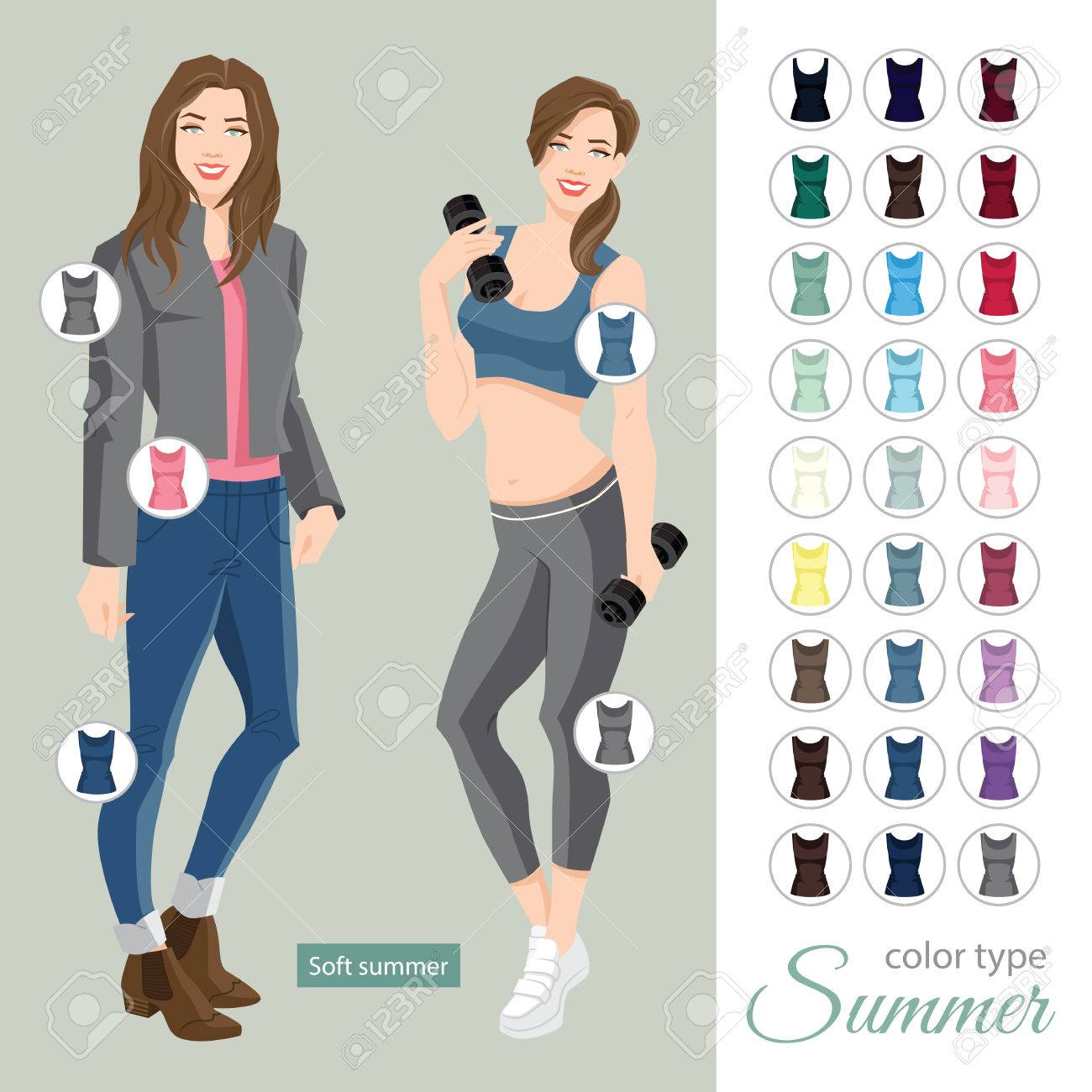 summer color clothes