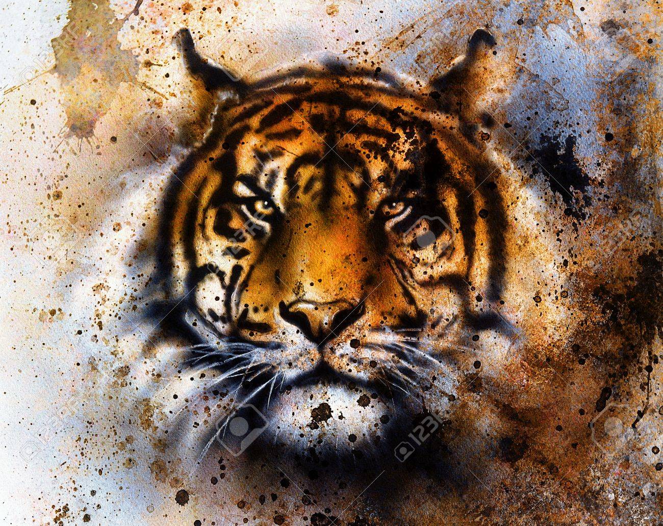 Tiger Collage On Color Abstract Background, Rust Structure, Wildlife Animals, Eye Contact. Stock Photo, Picture And Royalty Free Image. Image 38992559. Tiger Collage On Color Abstract Background, Rust Structure, Wildlife Animals, Eye Contact. Stock Photo, Picture And Royalty Free Image. Image 38992559.