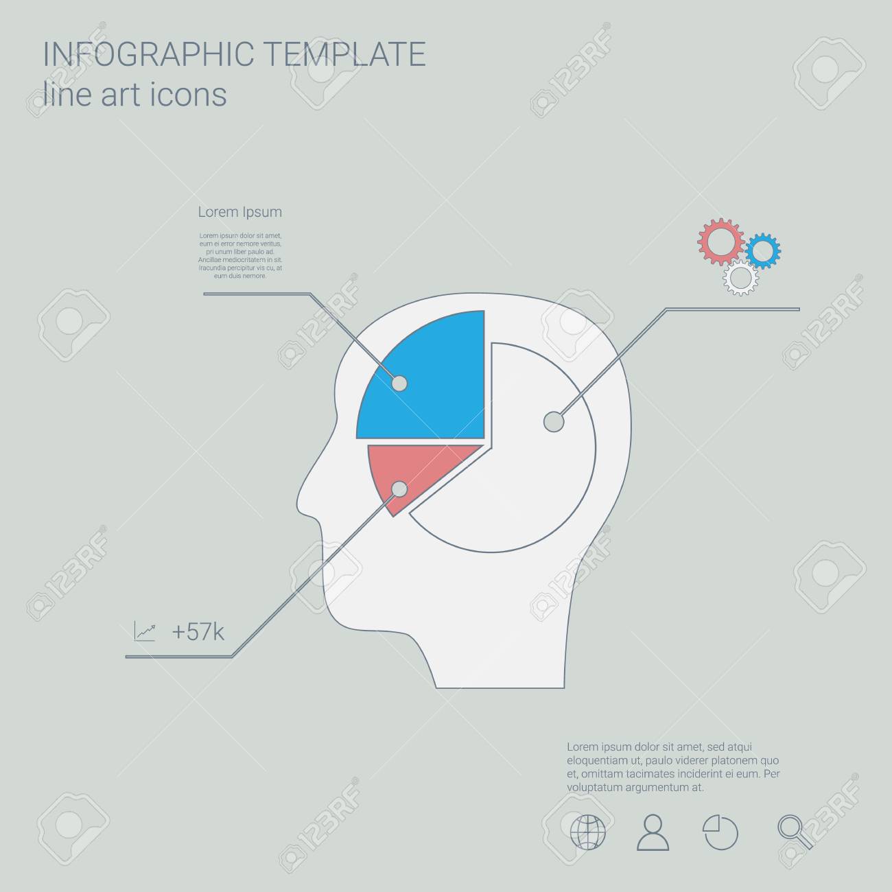 modern pie chart