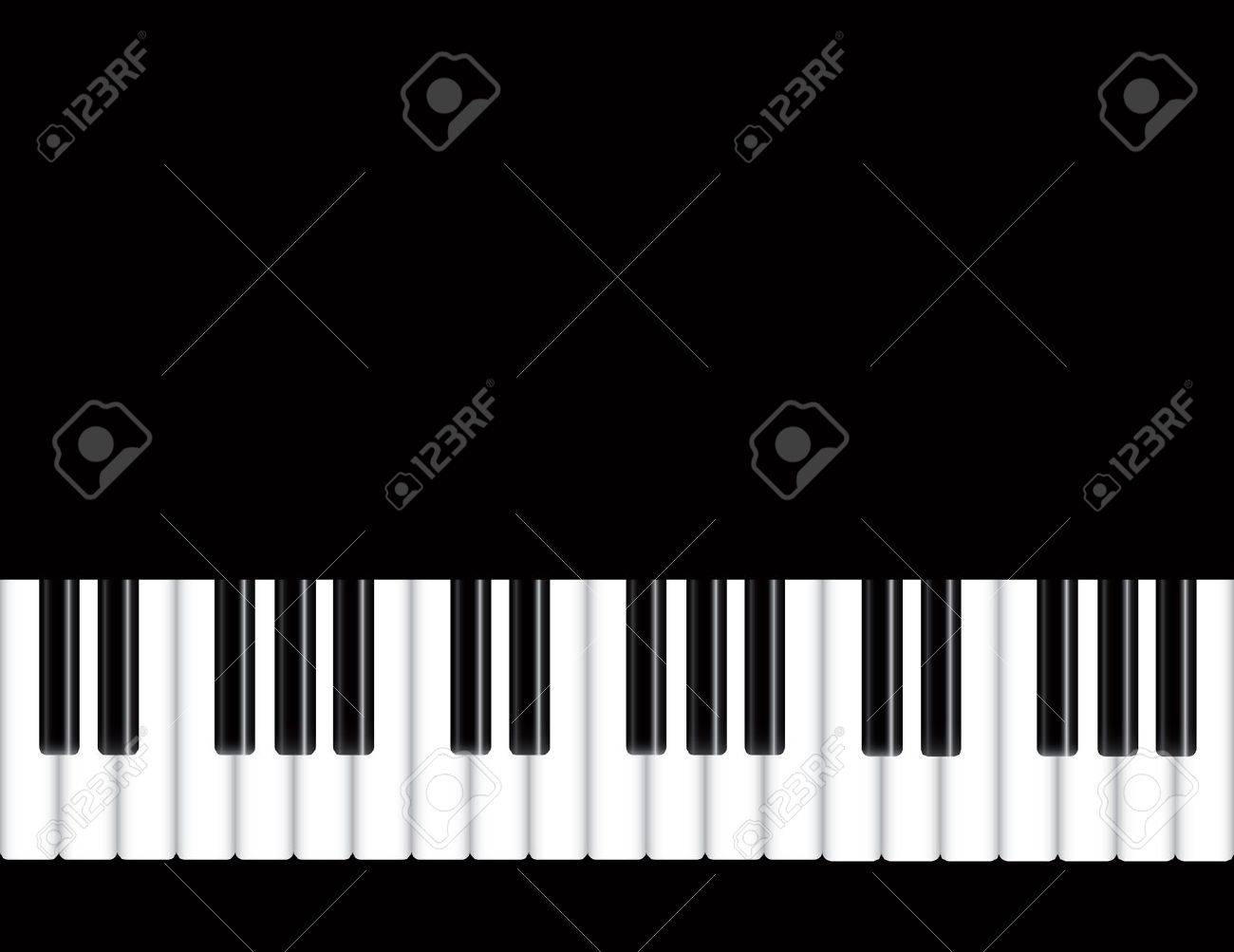 ピアノ キーボードの背景イラストのイラスト素材 ベクタ Image