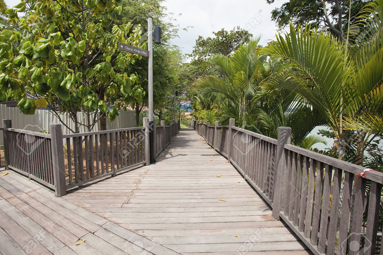 Boardwalk At Changi Point Coastal Walk In Singapore Stock Photo Picture And Royalty Free Image Image 26000364