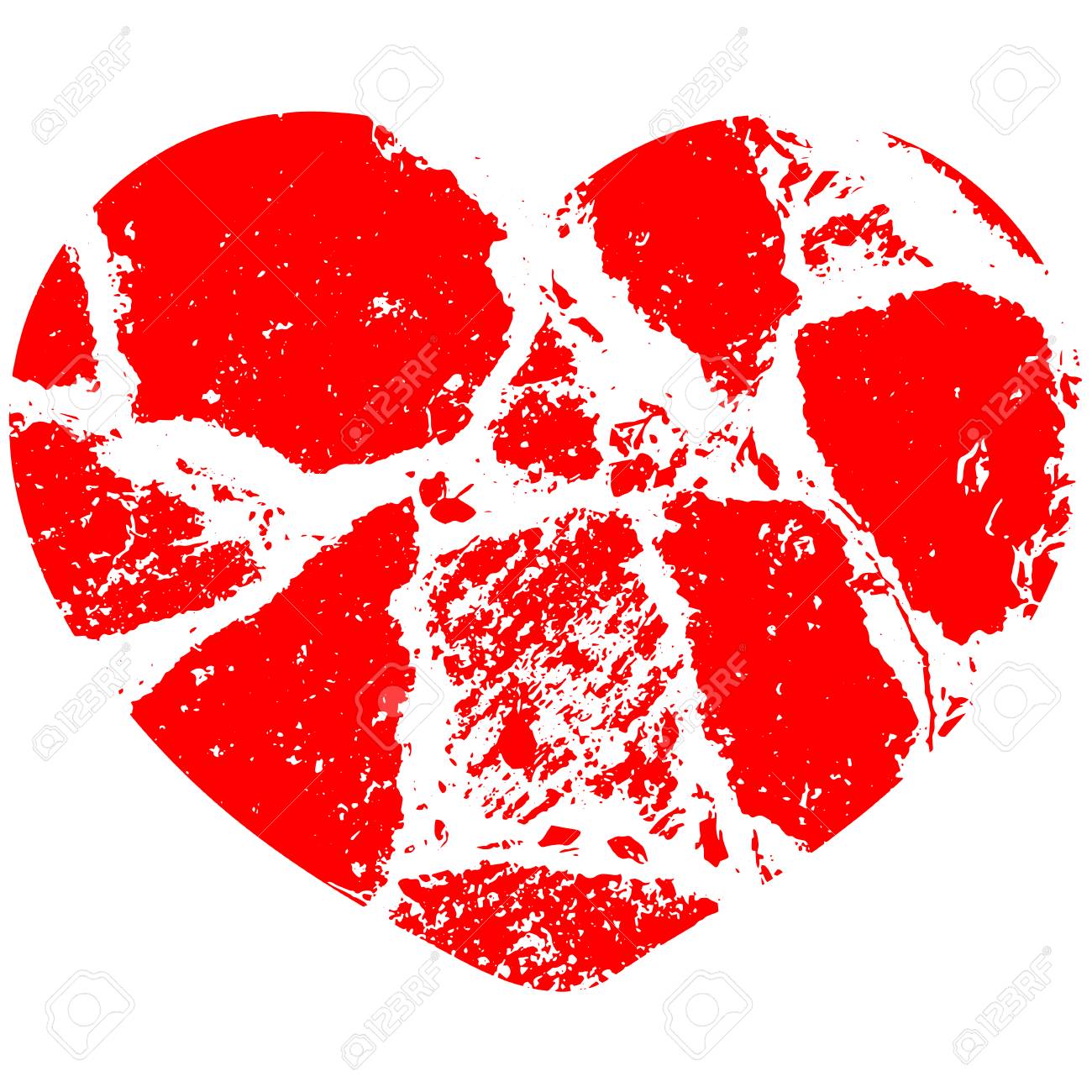 Broken Heart Sad Heart The Concept Of Abandoned Love Royalty Free