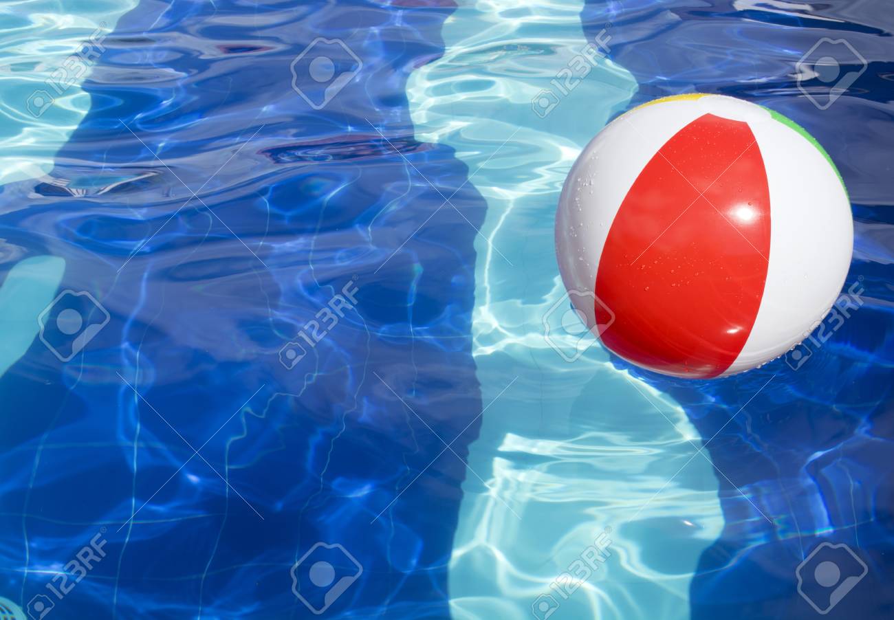 swimming pool beach ball