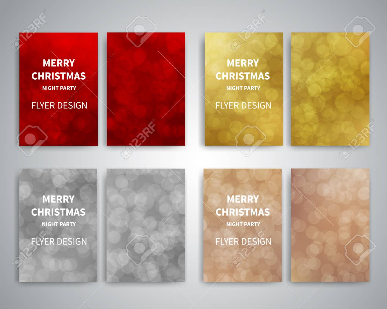 christmas flyer design templates set of a4 brochure flyer design christmas flyer ideas