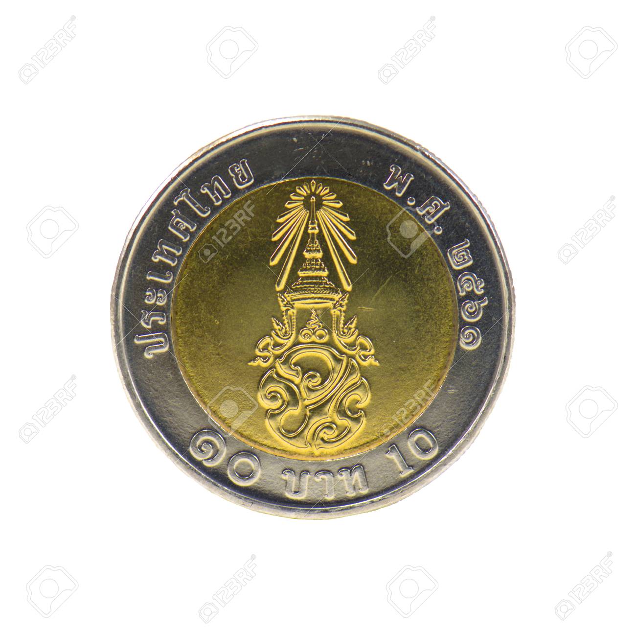 3999【タイ王国】10バーツ 硬貨 コイン 古銭 200枚セット コレクション