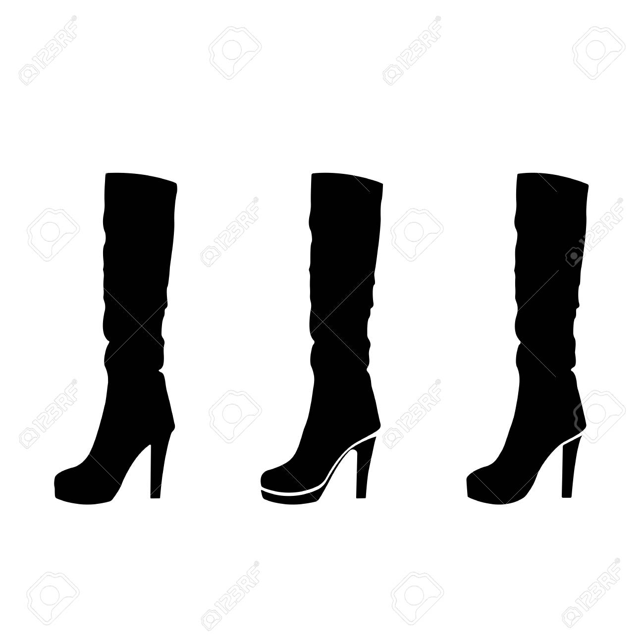 different style of boots