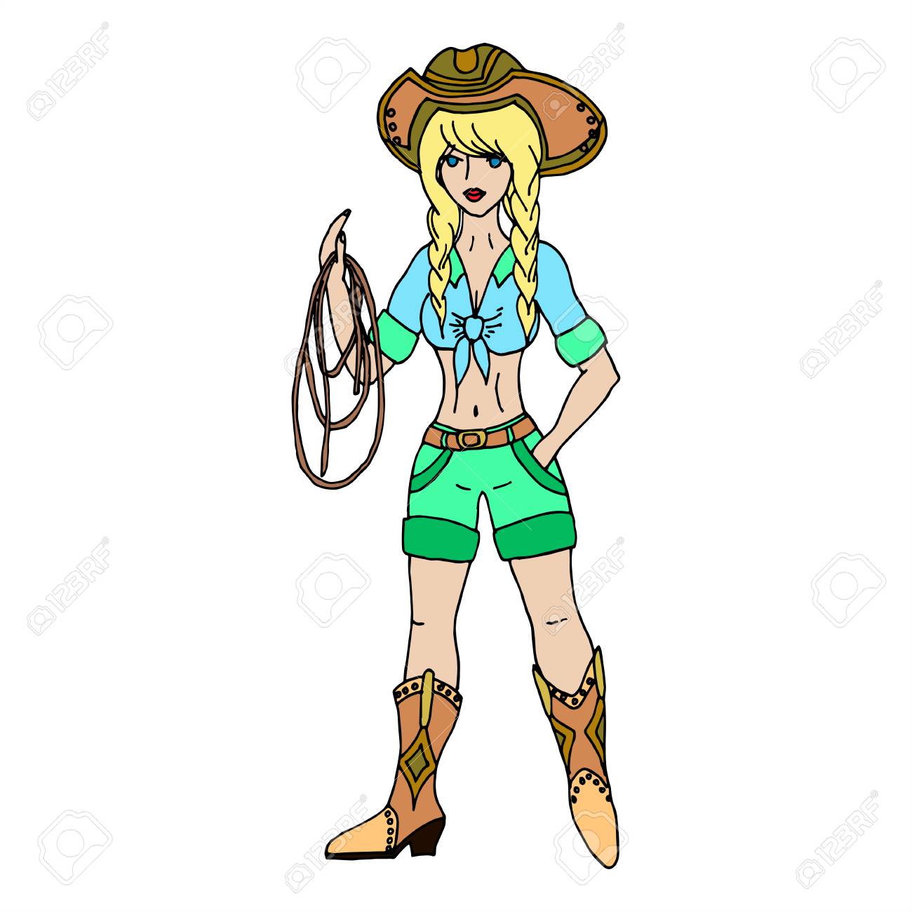 Blondes Cowgirl Blondes Cowgirl