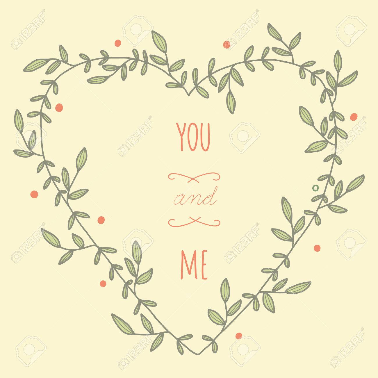 手描きハート形リース Eps 10 なし透明のイラストもグラデーションのイラスト素材 ベクタ Image 手描きハート形リース Eps 10 なし透明のイラストもグラデーションのイラスト素材 ベクタ Image