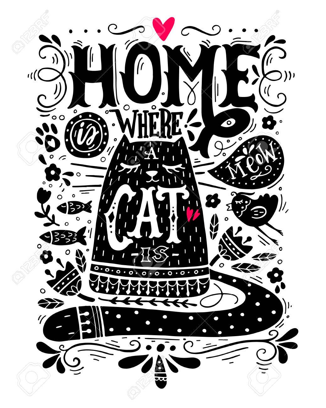 家には猫が ペットと心に強く訴える引用です 手描き 手レタリングとヴィンテージのイラストです この図は T シャツやバッグ 固定でのプリントやポスターとして使用できます のイラスト素材 ベクタ Image 家には猫が ペットと心に強く訴える引用です 手描き 手レタリングとヴィンテージのイラストです この図は T シャツやバッグ 固定でのプリントやポスターとして使用できます のイラスト素材 ベクタ Image