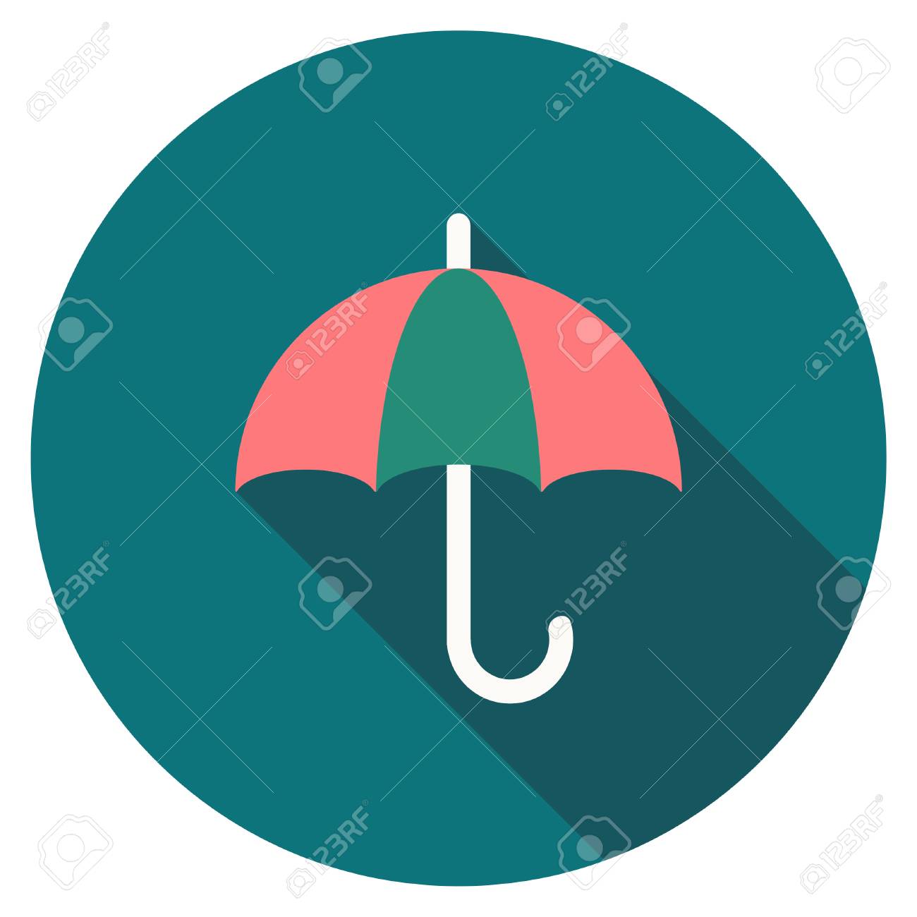 flat travel umbrella