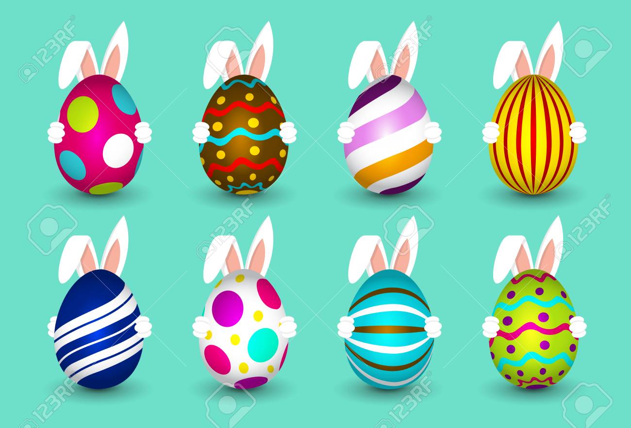 Easter Eggs - Easter Bunny - Deliver Eggs - Happy Easter Easter Eggs - Easter Bunny - Deliver Eggs - Happy Easter