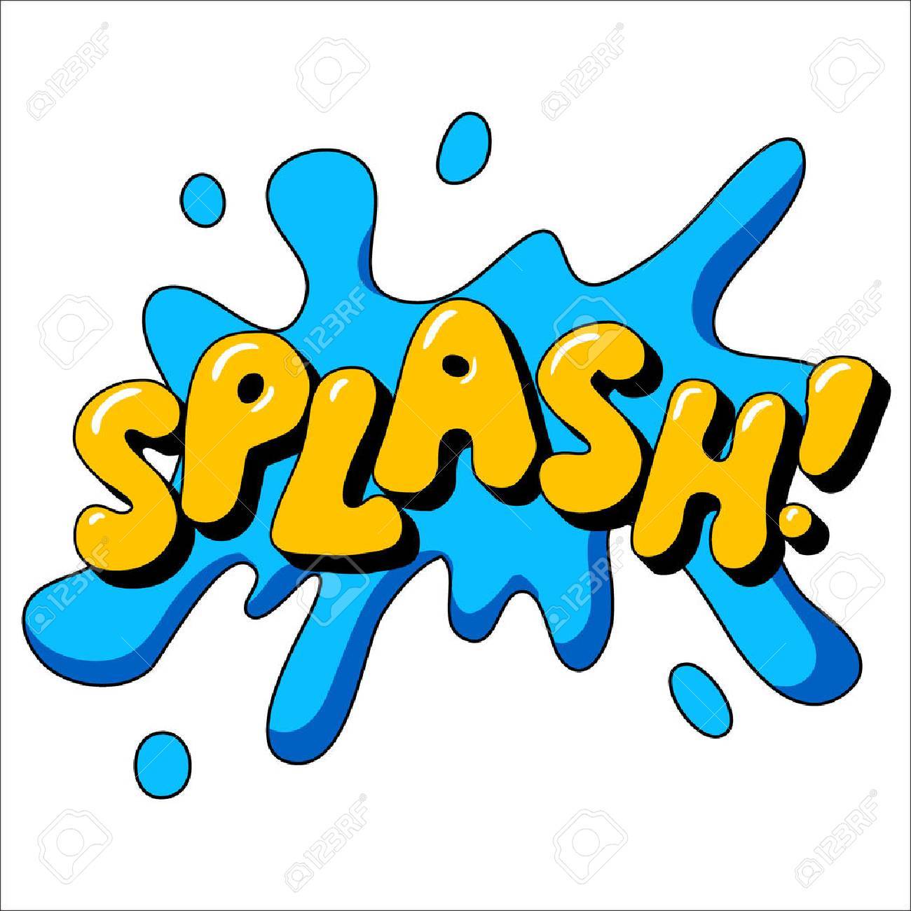 splash sound effect illustration word and splash picture isolated royalty free cliparts vectors and stock illustration image 46167734 splash sound effect illustration word and splash picture isolated