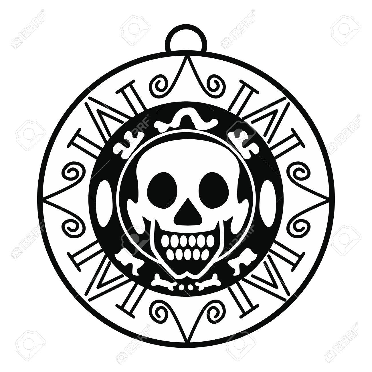 aztec pirate coin icon in simple style isolated on white background royalty free cliparts vectors and stock illustration image 52908925 aztec pirate coin icon in simple style isolated on white background