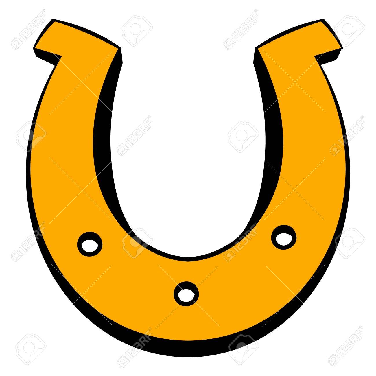 Goldene Hufeisen Gluck Symbol Symbol Icon Cartoon Lizenzfrei Nutzbare Vektorgrafiken Clip Arts Illustrationen Image