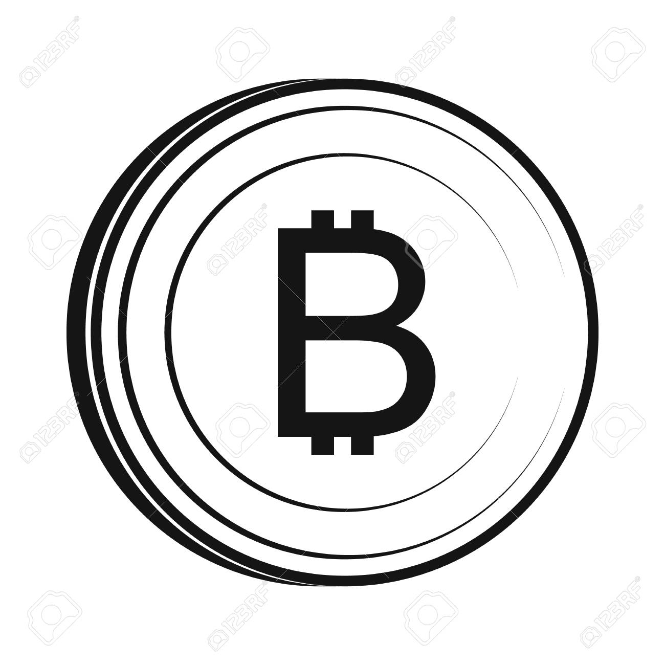 タイ通貨記号バーツアイコン、シンプルなスタイルの写真素材・画像素材 Image 107753133