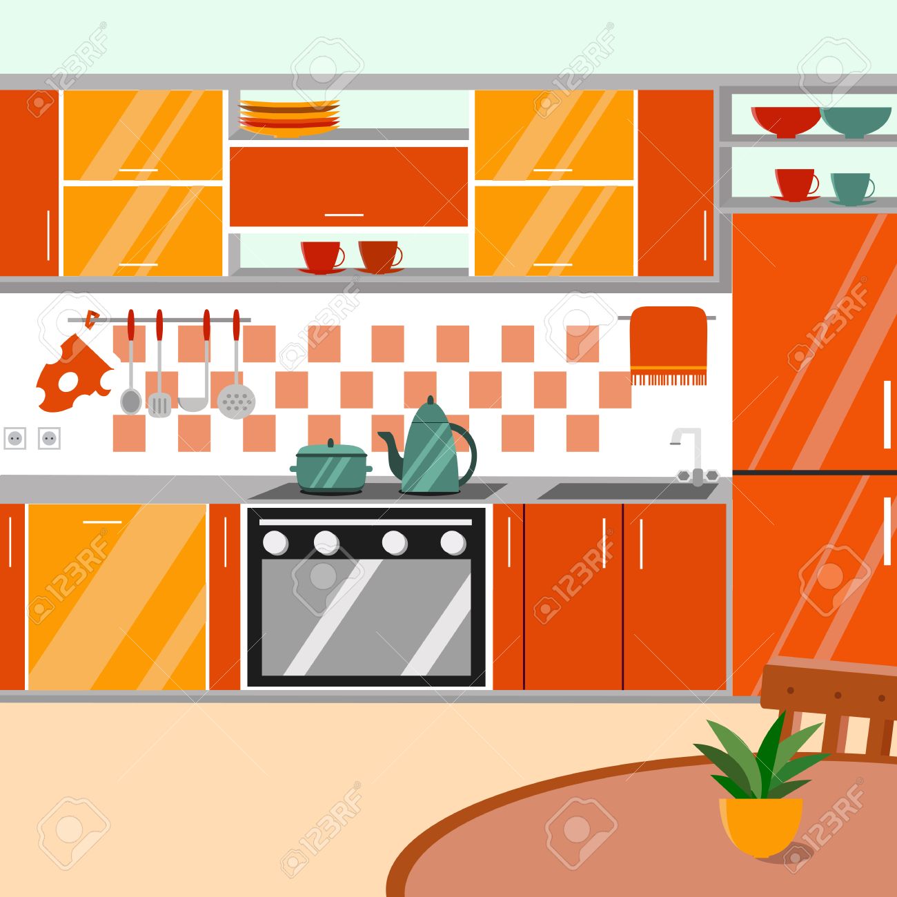 Dibujos De Muebles De Cocina. Cool Muebles Comedor Valencia Elegante ... Dibujos De Muebles De Cocina. Cool Muebles Comedor Valencia Elegante ...