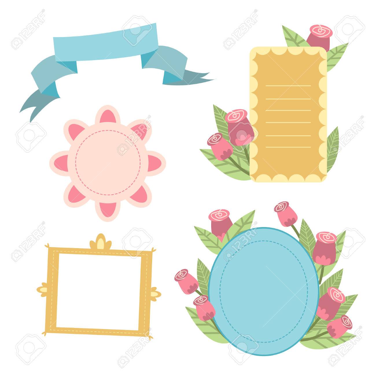 cute printable photo frames and journaling cards with leaves scrapbook designs printable