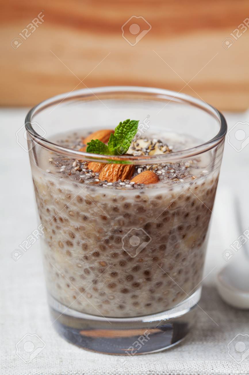 chia con leche y avena