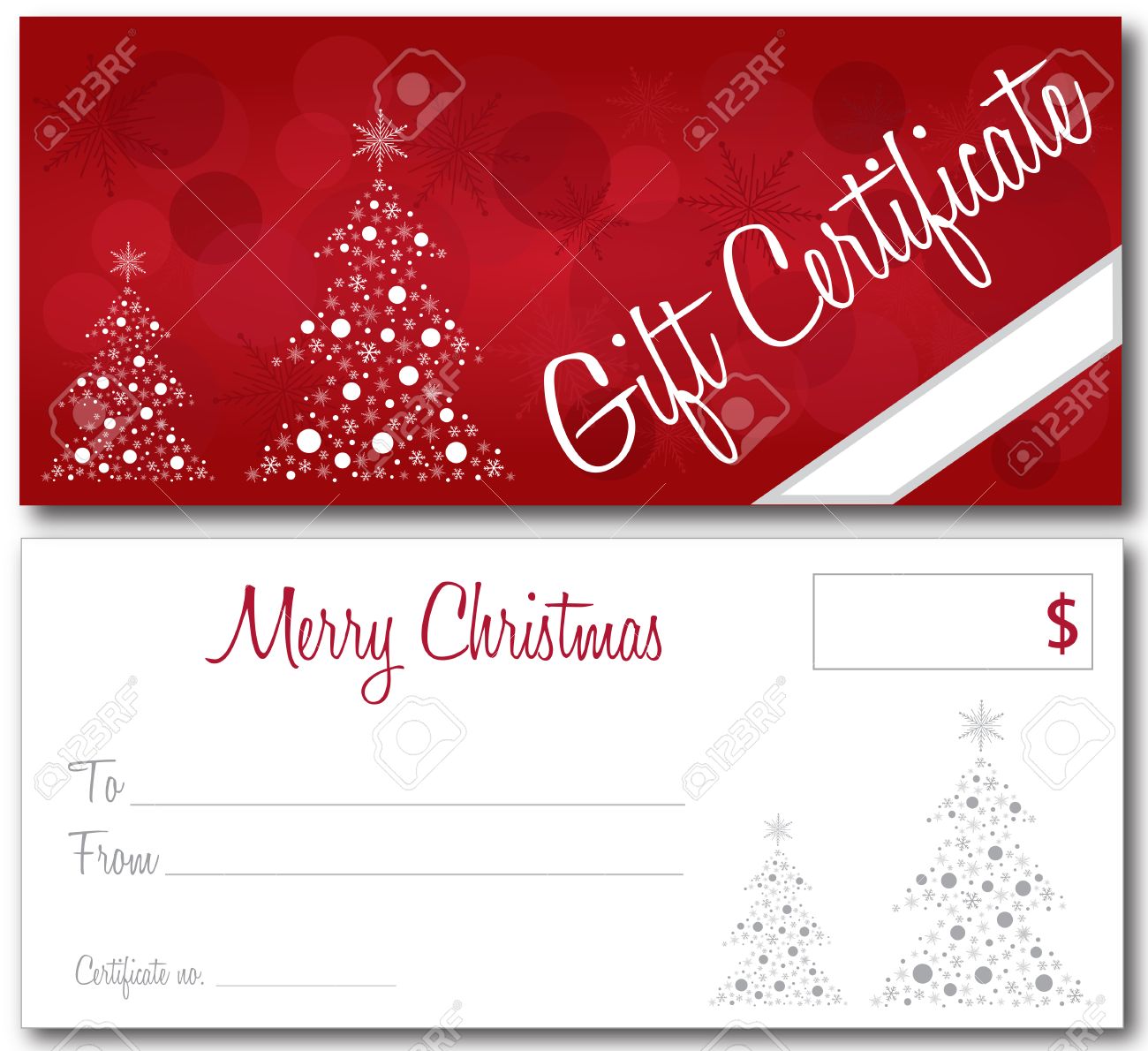 christmas certificate