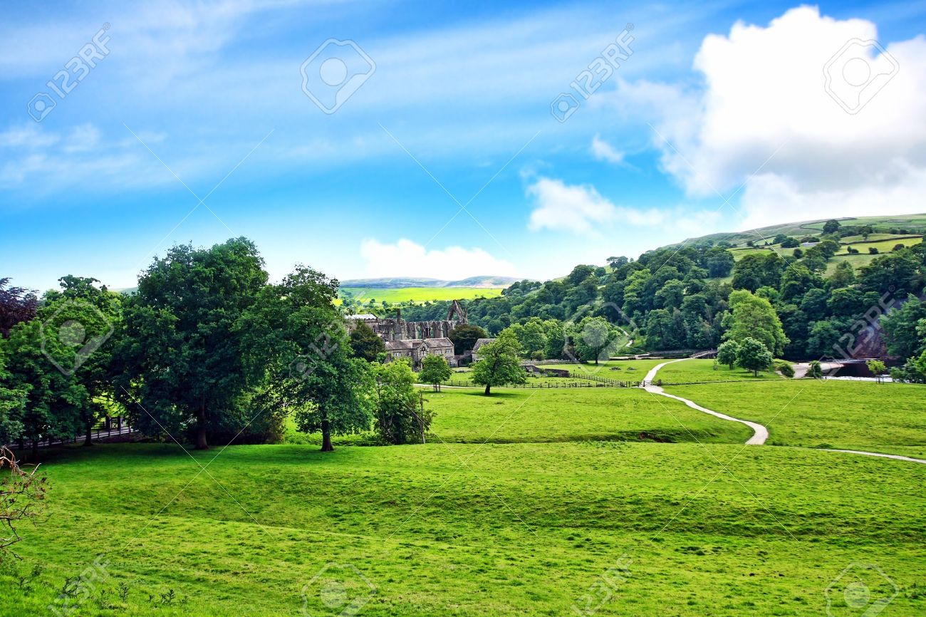 Bolton Abbey in North Yorkshire, England - 14306140 Bolton Abbey in North Yorkshire, England - 14306140