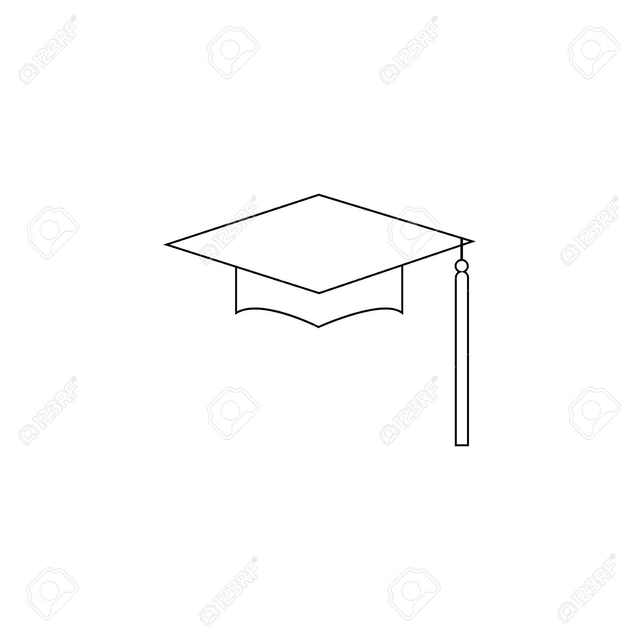 Graduation Cap Template Printable Template Grad Party Decor