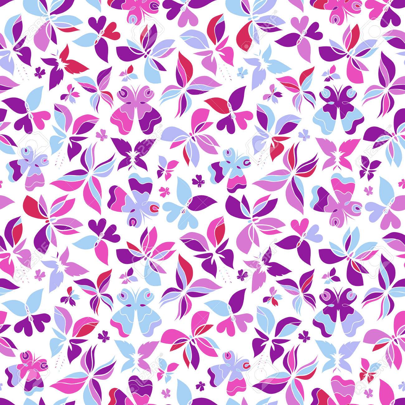 butterfly seamless pattern colorful butterfly background butterfly background