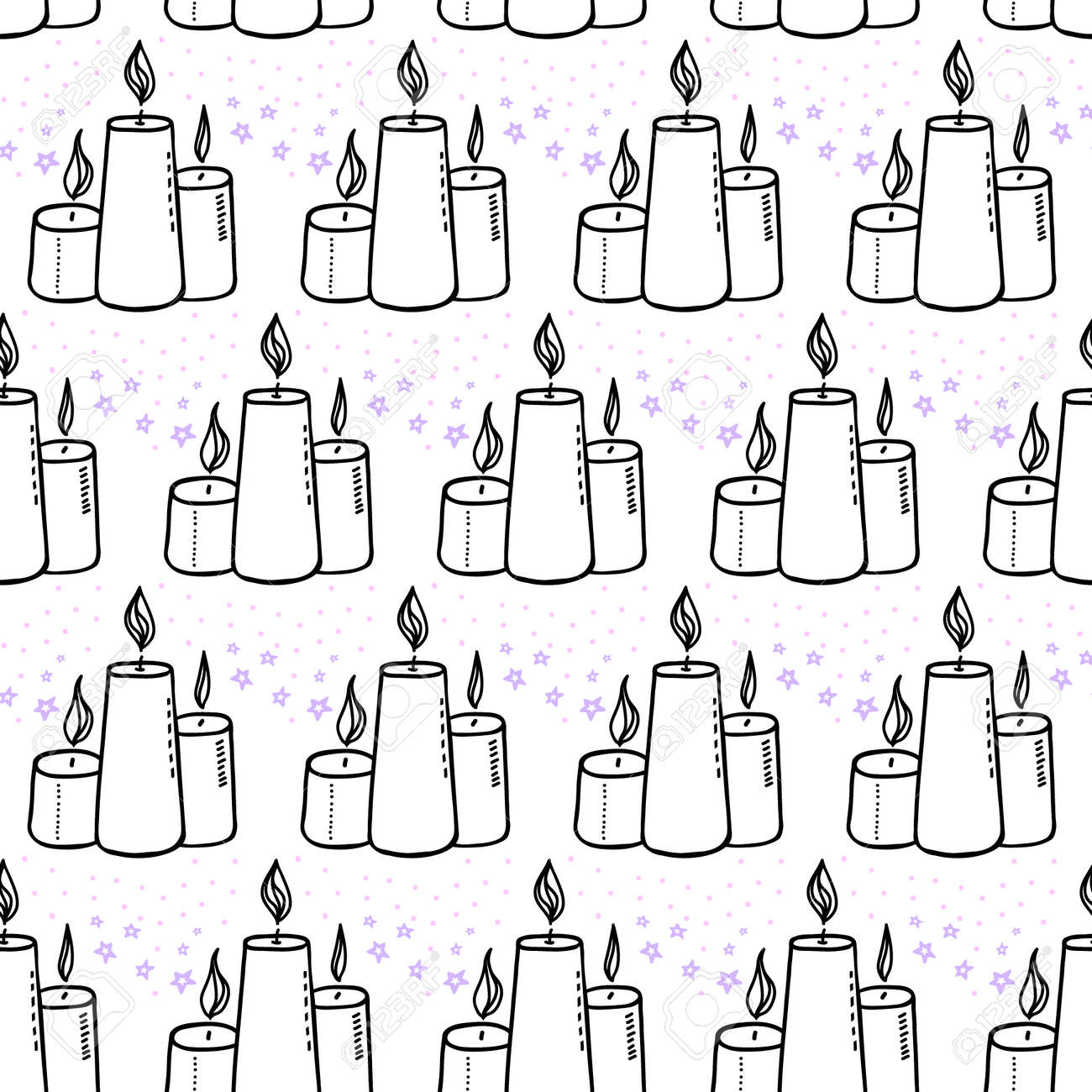 할로윈 캔들 패턴 개요 로열티 무료 사진, 그림, 이미지 그리고 스톡포토그래피. Image 158661223