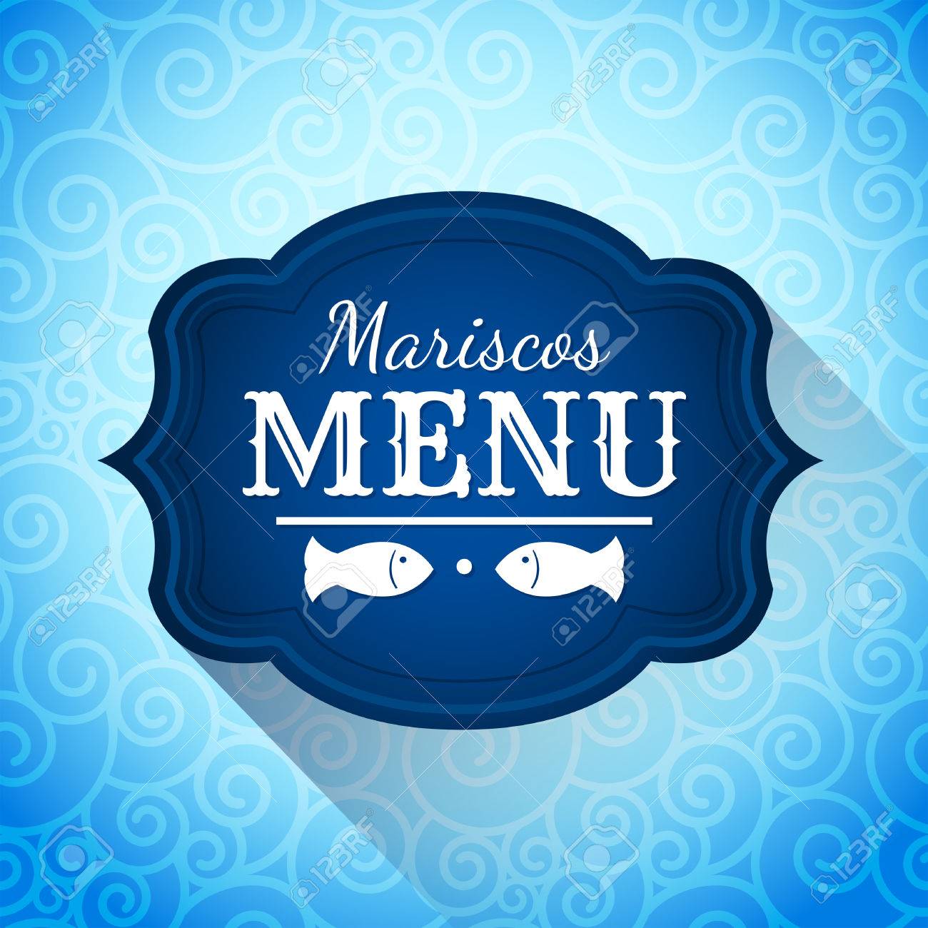 spanish menu template