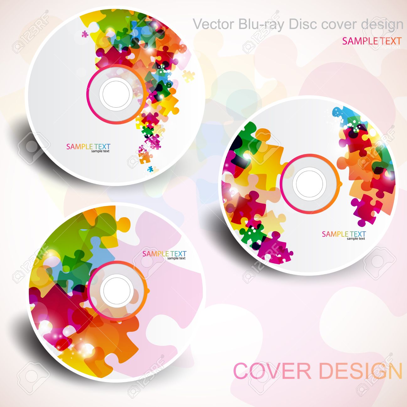 vector cd cover design