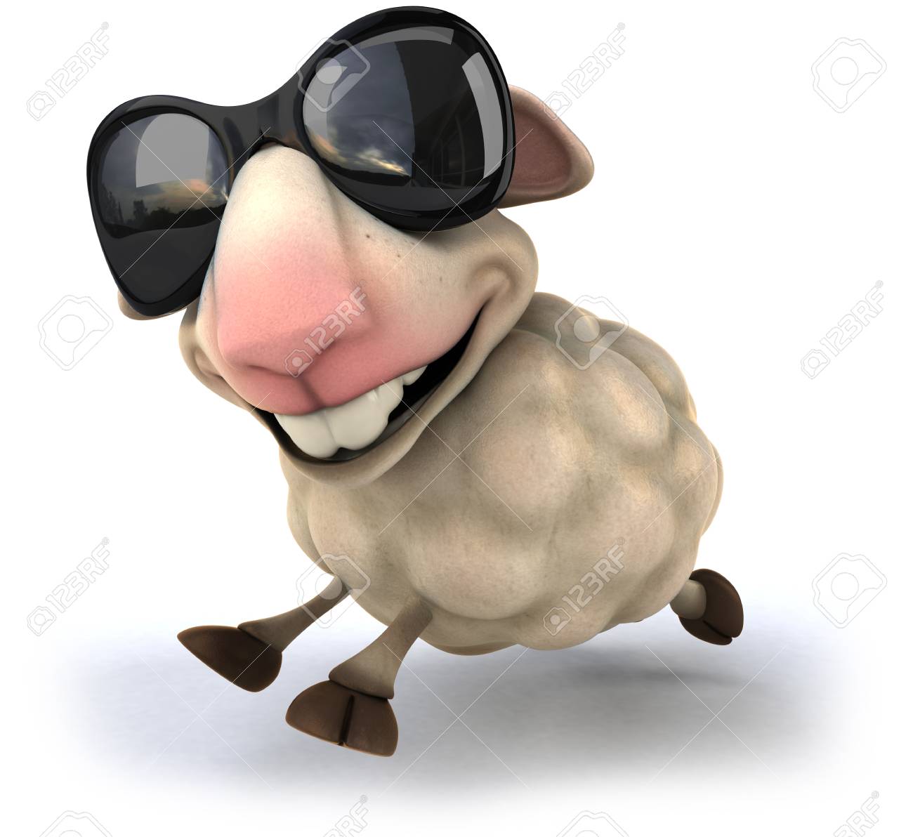 sheep in sunglasses