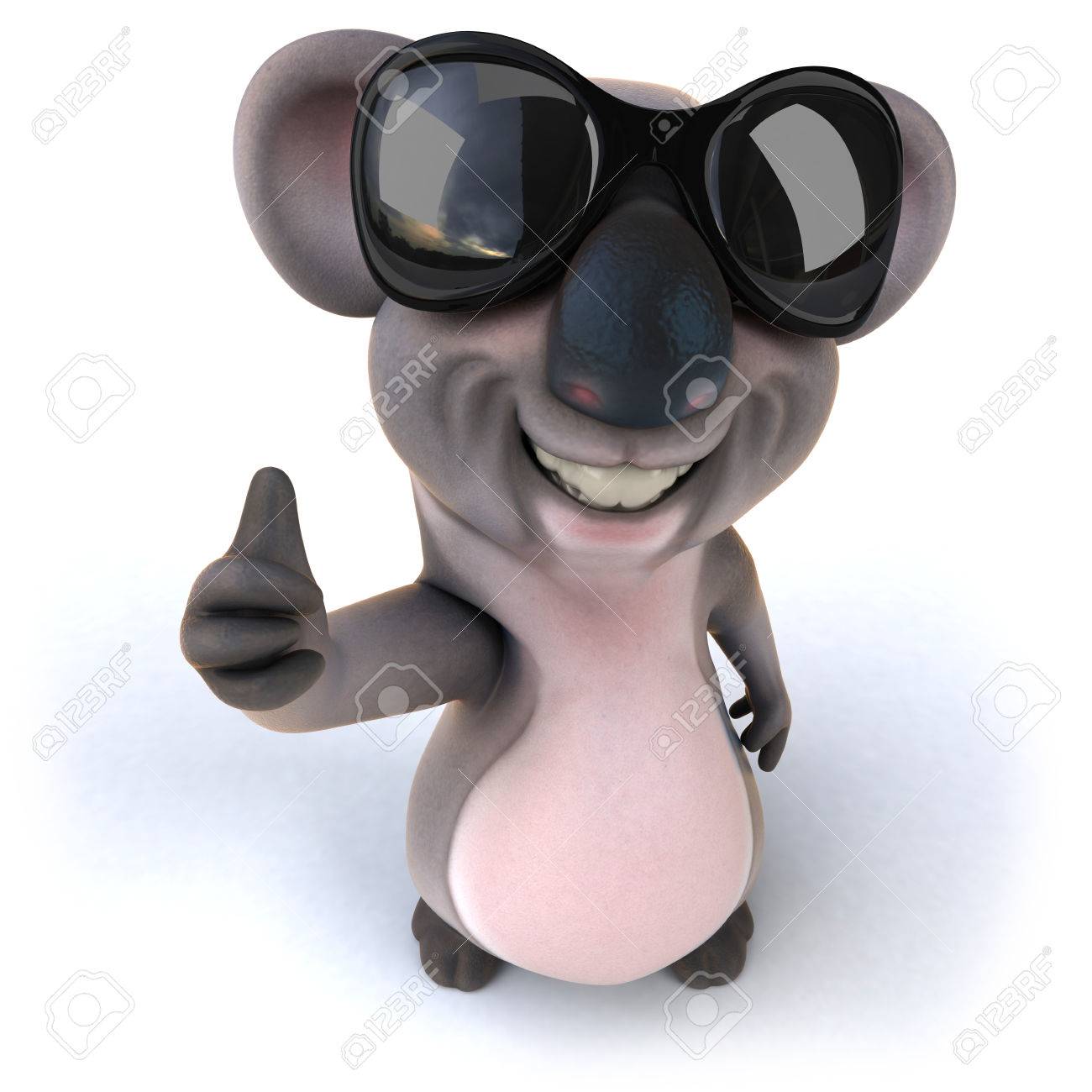 koala in sunglasses
