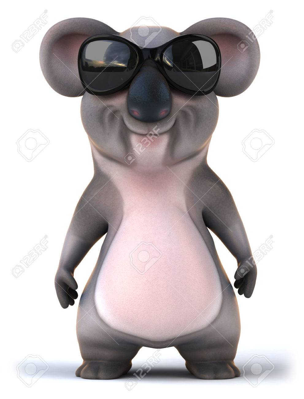 koala in sunglasses