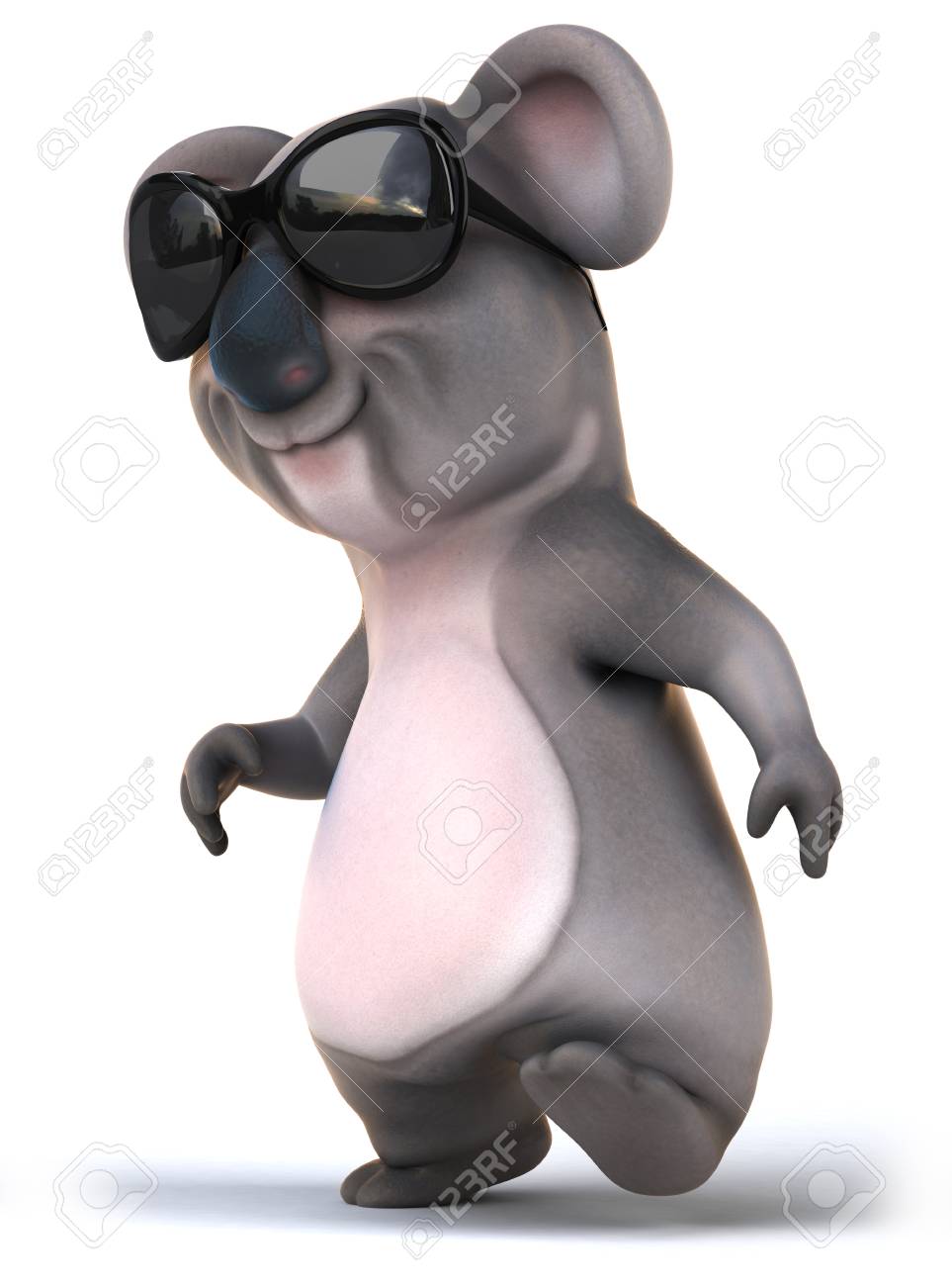 koala in sunglasses