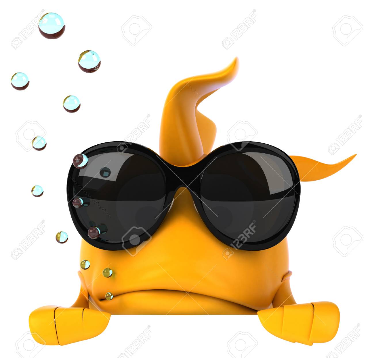 fish wearing sunglasses