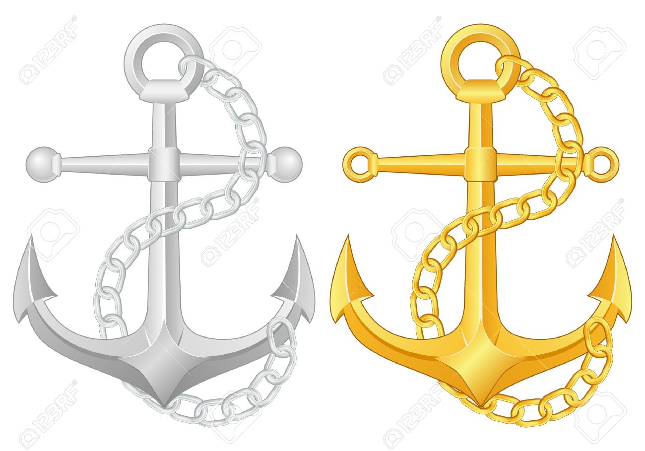 two anchors on a